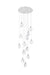 Elegant Lighting - 1012D24C-01CR - LED Pendant - Avery - Chrome