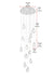 Elegant Lighting - 1012D24C-01CR - LED Pendant - Avery - Chrome