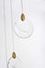 Elegant Lighting - 1012D24SG-01CR - LED Pendant - Avery - Satin Gold