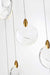 Elegant Lighting - 1012D24SG-01CR - LED Pendant - Avery - Satin Gold