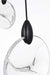 Elegant Lighting - 1012D28BK-01CR - LED Pendant - Avery - Black