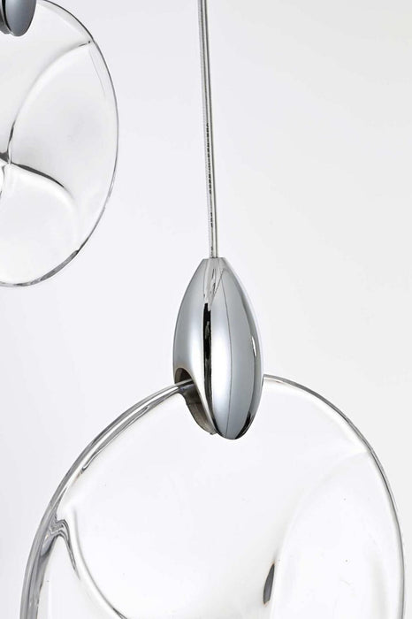 Elegant Lighting - 1012D28C-01CR - LED Pendant - Avery - Chrome