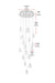 Elegant Lighting - 1012D28C-01CR - LED Pendant - Avery - Chrome