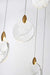 Elegant Lighting - 1012D28SG-01CR - LED Pendant - Avery - Satin Gold
