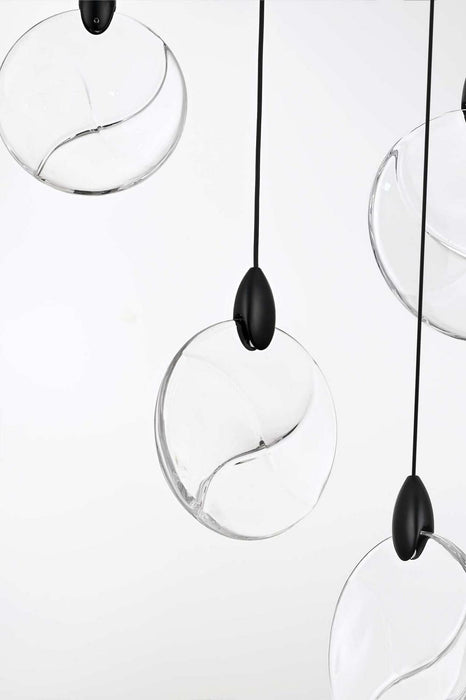 Elegant Lighting - 1012G32BK-01CR - LED Chandelier - Avery - Black