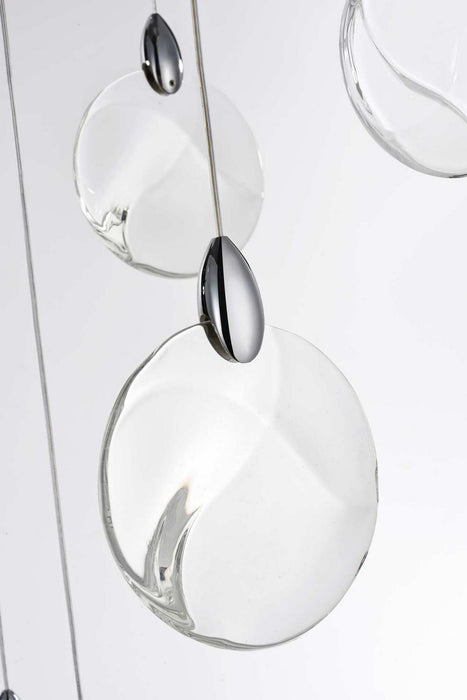 Elegant Lighting - 1012G32C-01CR - LED Chandelier - Avery - Chrome