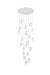 Elegant Lighting - 1012G32C-01CR - LED Chandelier - Avery - Chrome