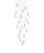 Elegant Lighting - 1012G32SG-01CR - LED Chandelier - Avery - Satin Gold