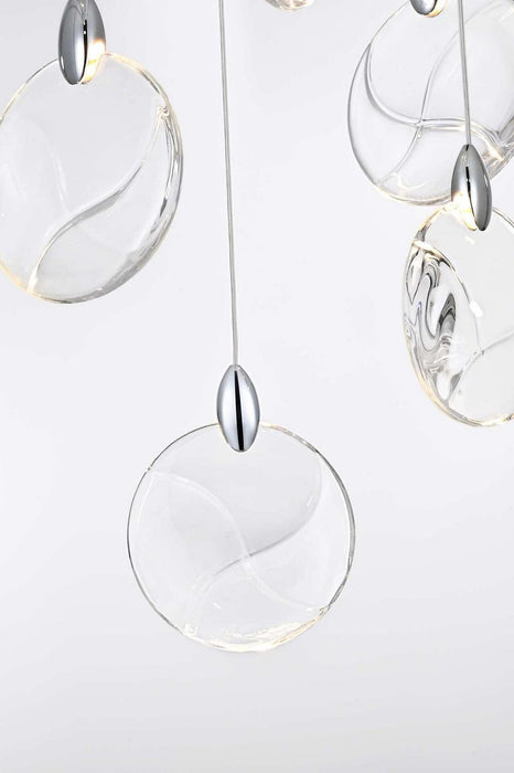 Elegant Lighting - 1012G36C-01CR - LED Chandelier - Avery - Chrome
