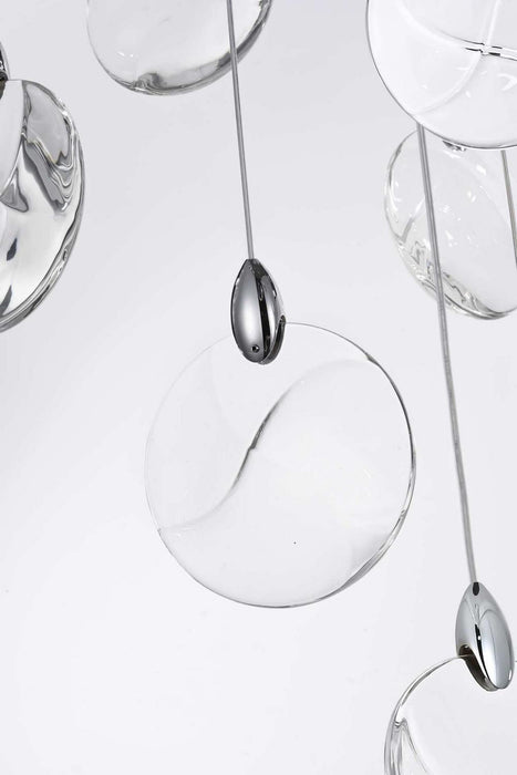 Elegant Lighting - 1012G36C-01CR - LED Chandelier - Avery - Chrome