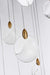 Elegant Lighting - 1012G36SG-01CR - LED Chandelier - Avery - Satin Gold