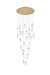 Elegant Lighting - 1012G36SG-01CR - LED Chandelier - Avery - Satin Gold