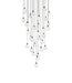 Elegant Lighting - 1012G42BK-01CR - LED Chandelier - Avery - Black