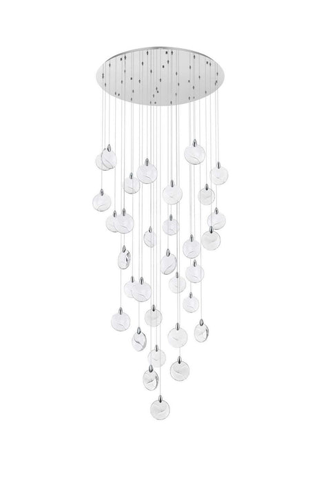 Elegant Lighting - 1012G42C-01CR - LED Chandelier - Avery - Chrome