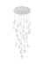 Elegant Lighting - 1012G42C-01CR - LED Chandelier - Avery - Chrome