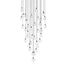 Elegant Lighting - 1012G48BK-01CR - LED Chandelier - Avery - Black