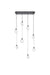 Elegant Lighting - 1012D36BK-01CR - LED Pendant - Avery - Black