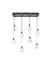 Elegant Lighting - 1012D36BK-01CR - LED Pendant - Avery - Black