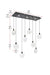 Elegant Lighting - 1012D36BK-01CR - LED Pendant - Avery - Black