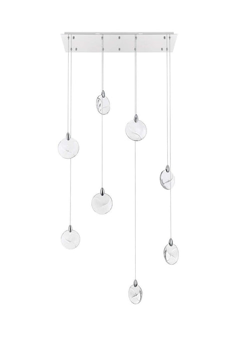 Elegant Lighting - 1012D36C-01CR - LED Pendant - Avery - Chrome
