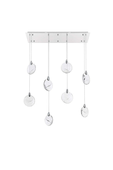 Elegant Lighting - 1012D36C-01CR - LED Pendant - Avery - Chrome