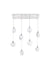 Elegant Lighting - 1012D36C-01CR - LED Pendant - Avery - Chrome