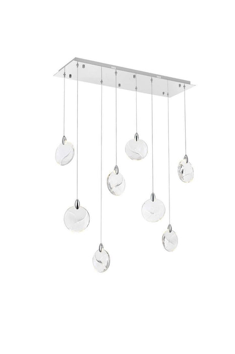 Elegant Lighting - 1012D36C-01CR - LED Pendant - Avery - Chrome