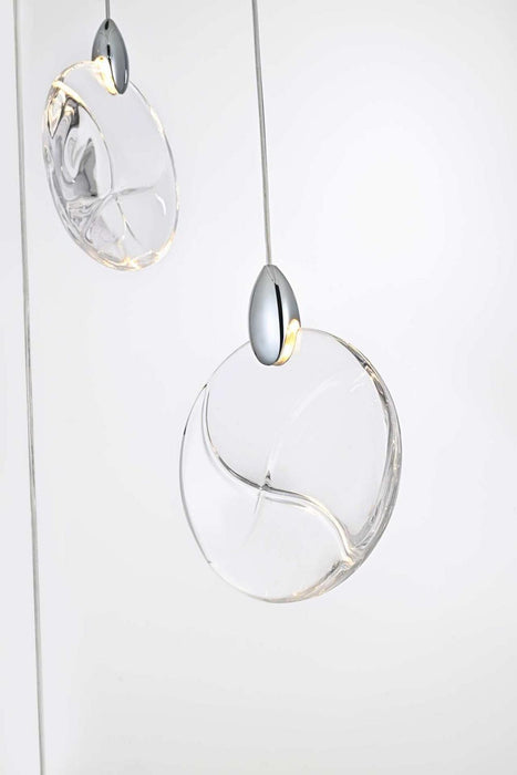 Elegant Lighting - 1012D36C-01CR - LED Pendant - Avery - Chrome