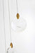 Elegant Lighting - 1012D36SG-01CR - LED Pendant - Avery - Satin Gold