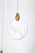 Elegant Lighting - 1012D36SG-01CR - LED Pendant - Avery - Satin Gold