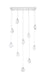 Elegant Lighting - 1012D42C-01CR - LED Pendant - Avery - Chrome