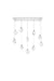 Elegant Lighting - 1012D42C-01CR - LED Pendant - Avery - Chrome