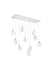 Elegant Lighting - 1012D42C-01CR - LED Pendant - Avery - Chrome
