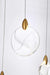 Elegant Lighting - 1012D42SG-01CR - LED Pendant - Avery - Satin Gold