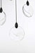 Elegant Lighting - 1012S16BK-01CR - LED Pendant - Avery - Black