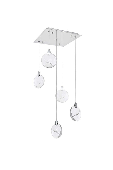 Elegant Lighting - 1012S16C-01CR - LED Pendant - Avery - Chrome