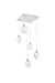Elegant Lighting - 1012S16C-01CR - LED Pendant - Avery - Chrome