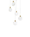 Elegant Lighting - 1012S16SG-01CR - LED Pendant - Avery - Satin Gold