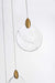 Elegant Lighting - 1012S16SG-01CR - LED Pendant - Avery - Satin Gold