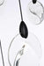 Elegant Lighting - 1012S20BK-01CR - LED Pendant - Avery - Black