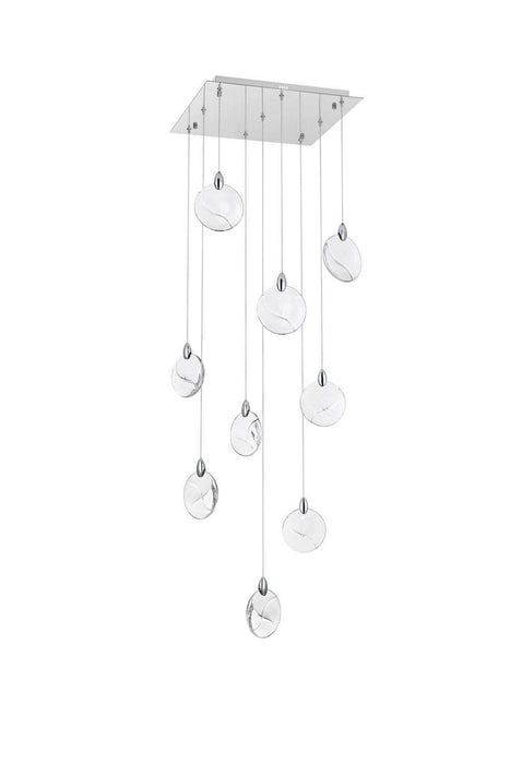 Elegant Lighting - 1012S20C-01CR - LED Pendant - Avery - Chrome