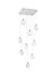Elegant Lighting - 1012S20C-01CR - LED Pendant - Avery - Chrome