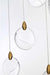 Elegant Lighting - 1012S20SG-01CR - LED Pendant - Avery - Satin Gold