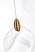 Elegant Lighting - 1012S20SG-01CR - LED Pendant - Avery - Satin Gold