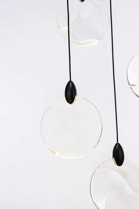 Elegant Lighting - 1012S26BK-01CR - LED Pendant - Avery - Black