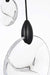 Elegant Lighting - 1012S26BK-01CR - LED Pendant - Avery - Black
