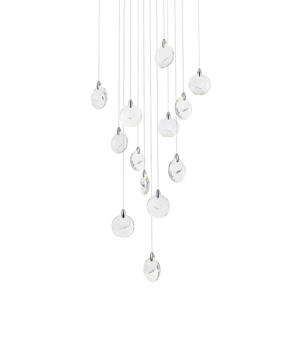 Elegant Lighting - 1012S26C-01CR - LED Pendant - Avery - Chrome