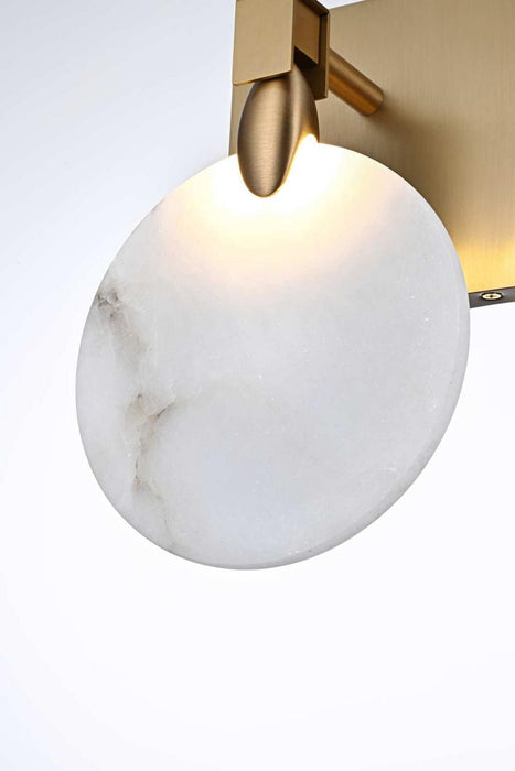 Elegant Lighting - 1012W6SG-11ST - LED Wall Sconce - Avery - Satin Gold