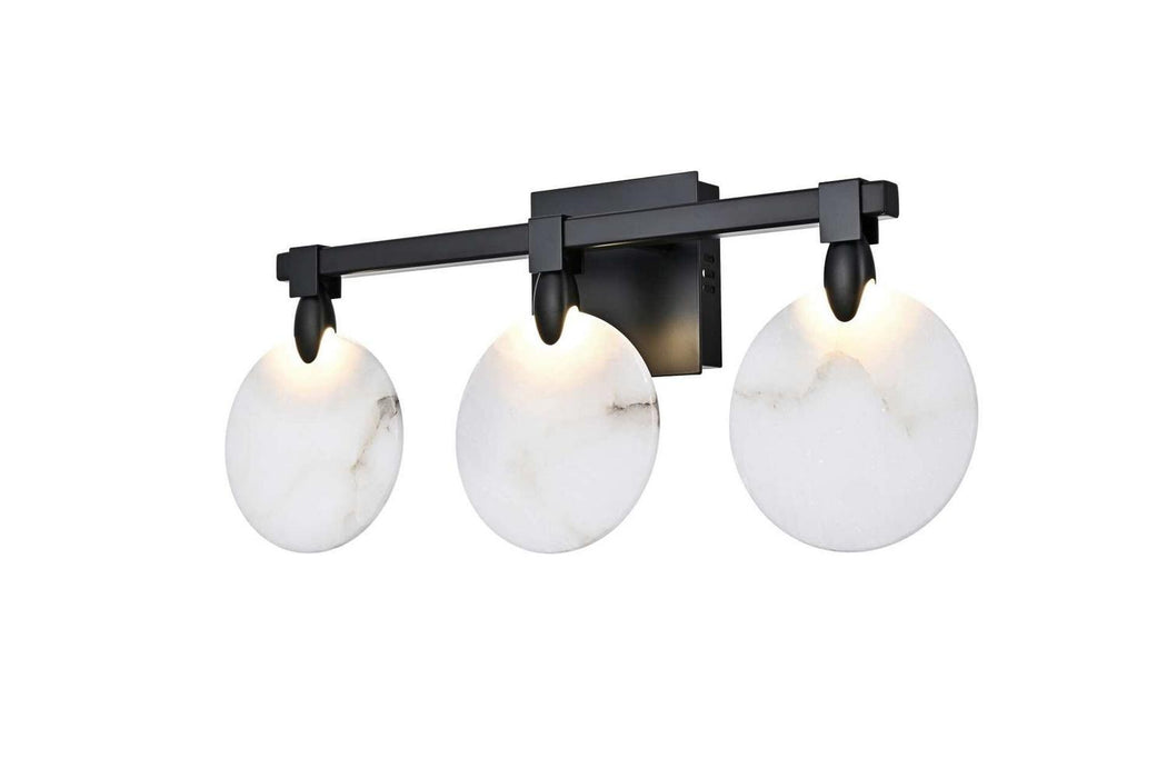 Elegant Lighting - 1012W22BK-11ST - LED Wall Sconce - Avery - Black