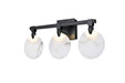 Elegant Lighting - 1012W22BK-11ST - LED Wall Sconce - Avery - Black